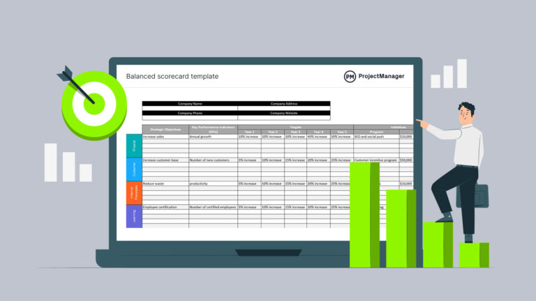 Balanced Scorecard Template for Excel (Free Download)