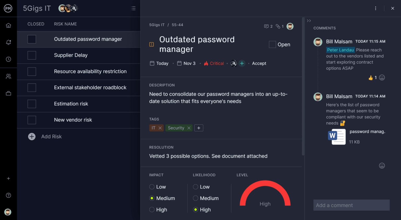 The Best Risk Management Tools & Techniques for PM Pros