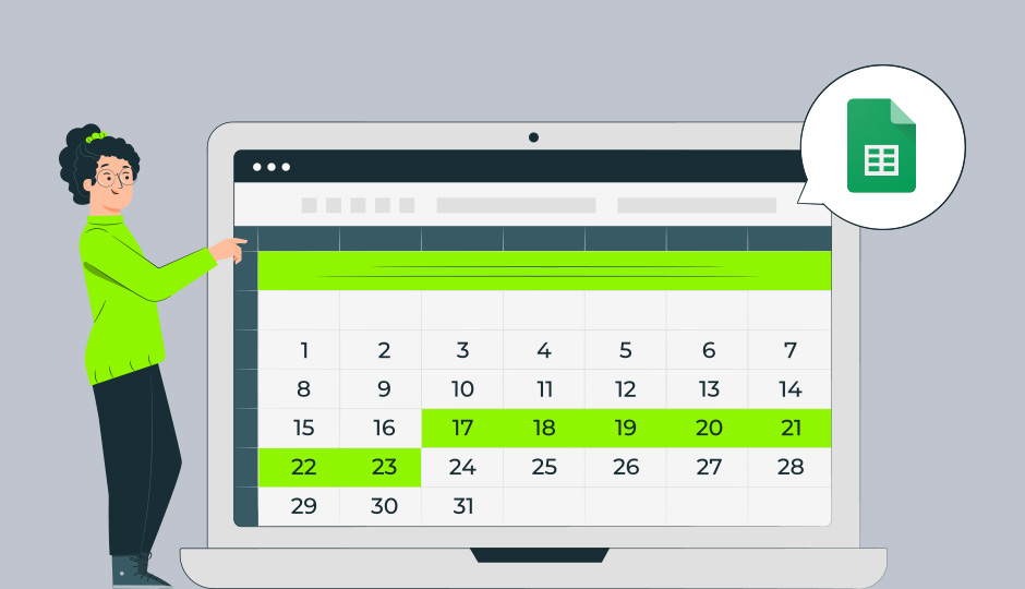 Google Sheets Calendar Template (2024): Manage Business Schedules
