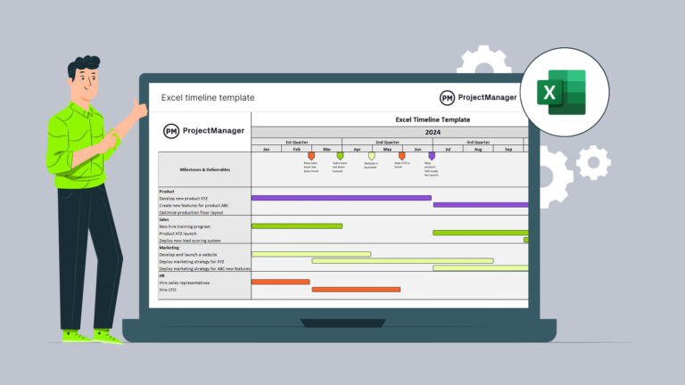 How to Create a Timeline in Excel (Free Templates Included)