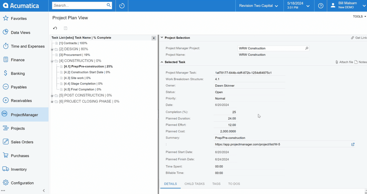 Acumatica Construction Edition: Key Features and Integrations