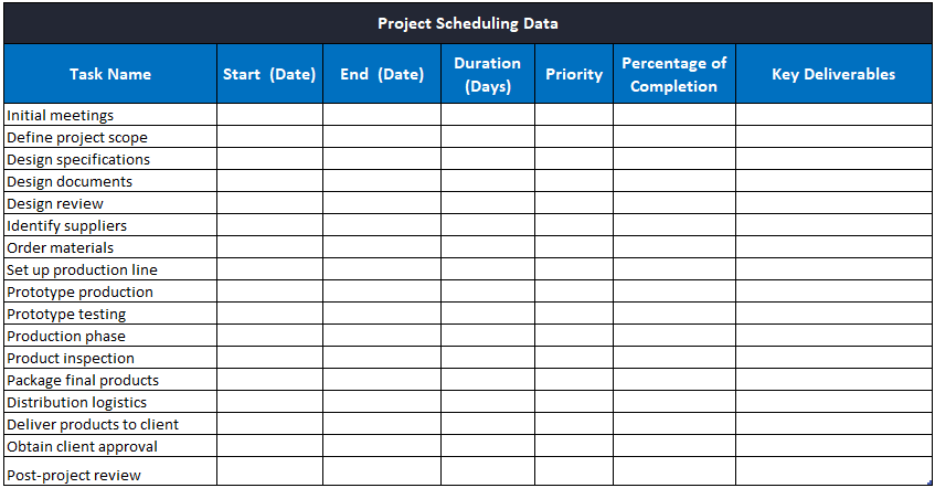 How To Create A Date Timeline In Excel Infoupdate