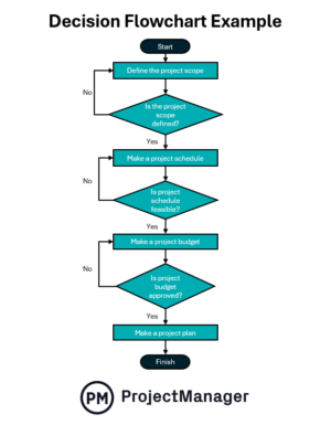 Using a Decision Flowchart in Project & Process Management