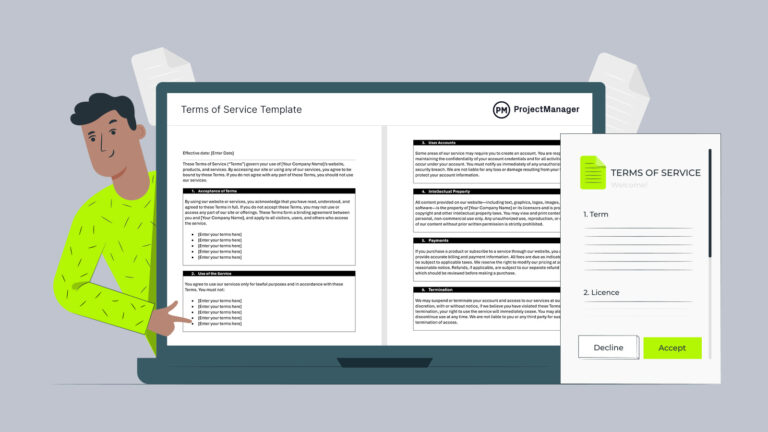 Free Terms of Service Template for Word (Free Download)