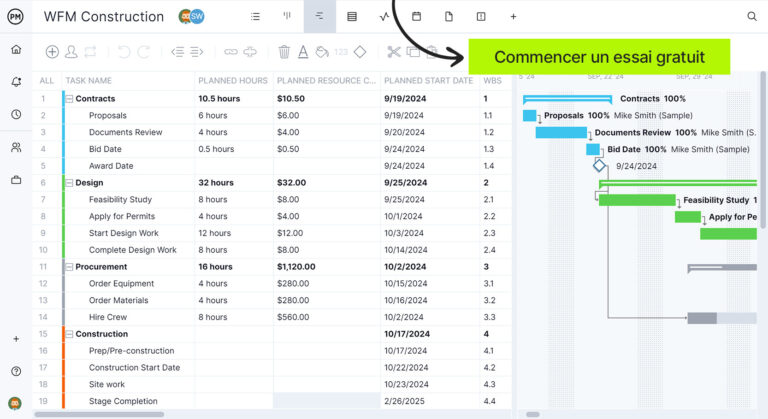 10 modèles de gestion de la construction gratuits pour Excel ...