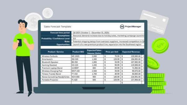 Sales Forecast Template for Excel (Free Download)