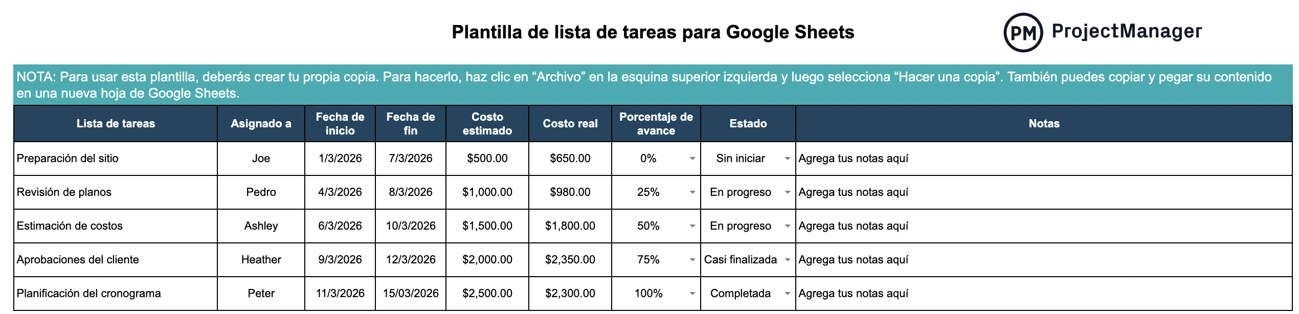 Plantilla-de-lista-de-tareas-para-Google-Sheets