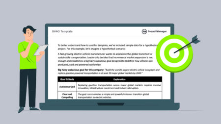 Behag Goal How to Set a Big Hairy Audacious Goal (BHAG) - ProjectManager