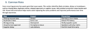 Process Documentation Template for Word (Free Download)