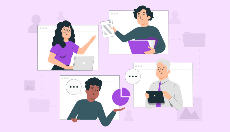 Product management team illustration
