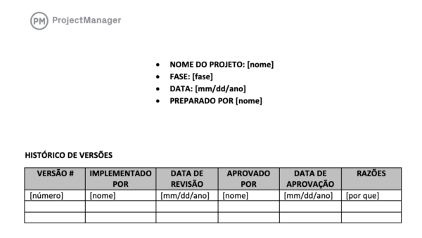 Modelo de levantamento de requisitos gratuito para Word