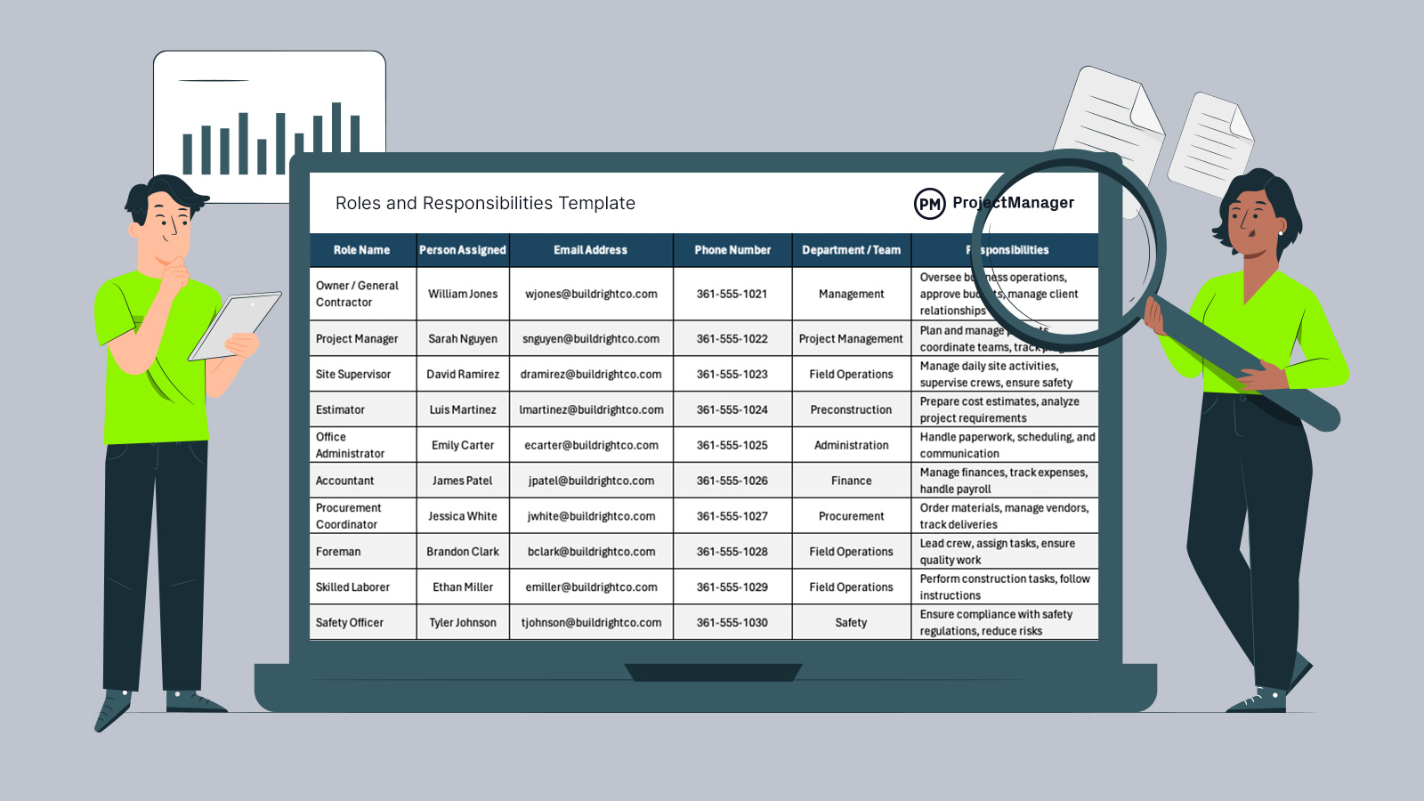 Roles and responsibilities template featured image