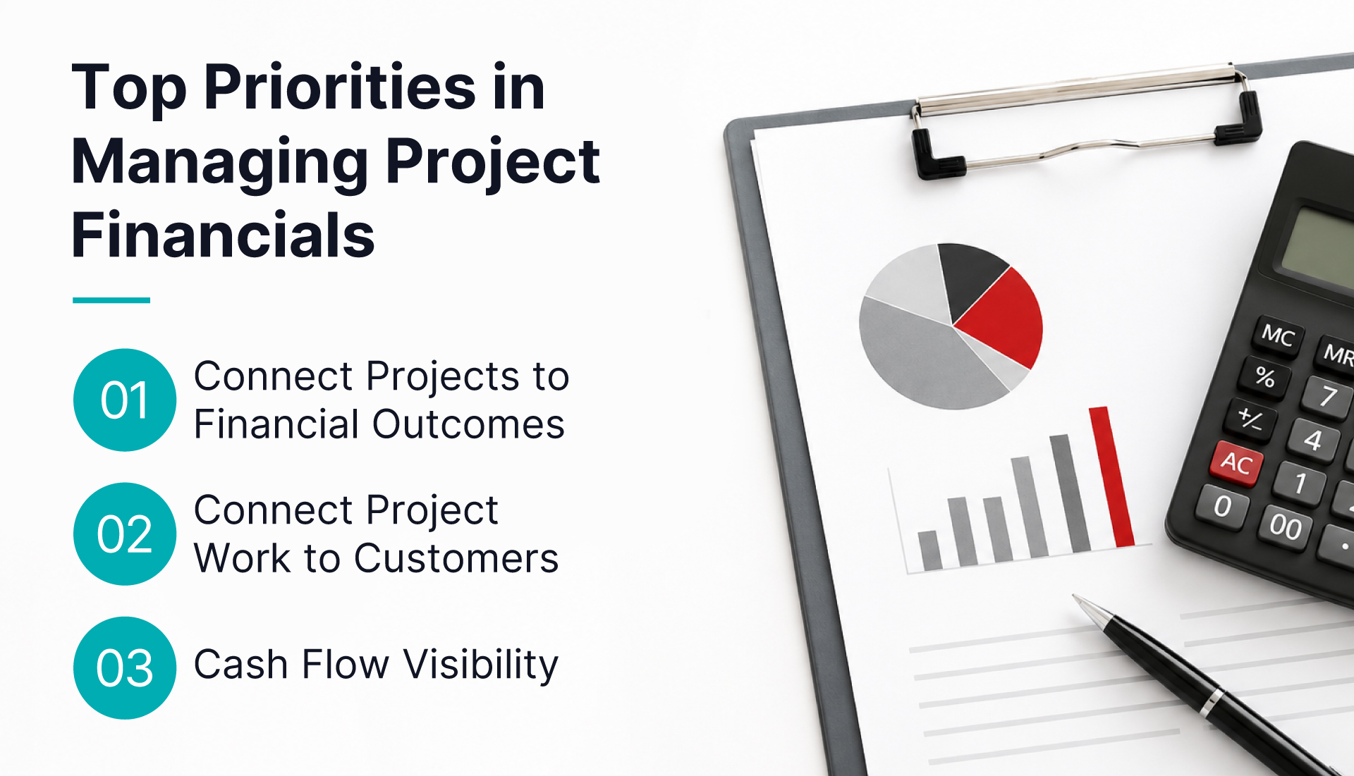 QuickBooks Online thought leadership blog, top priorities in managing project financials