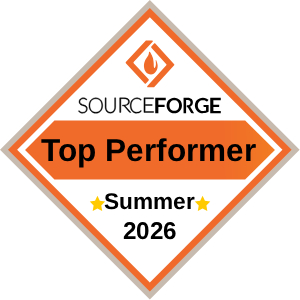ProjectManager review from SourceForge for Top Performer in the project management software category in 2026