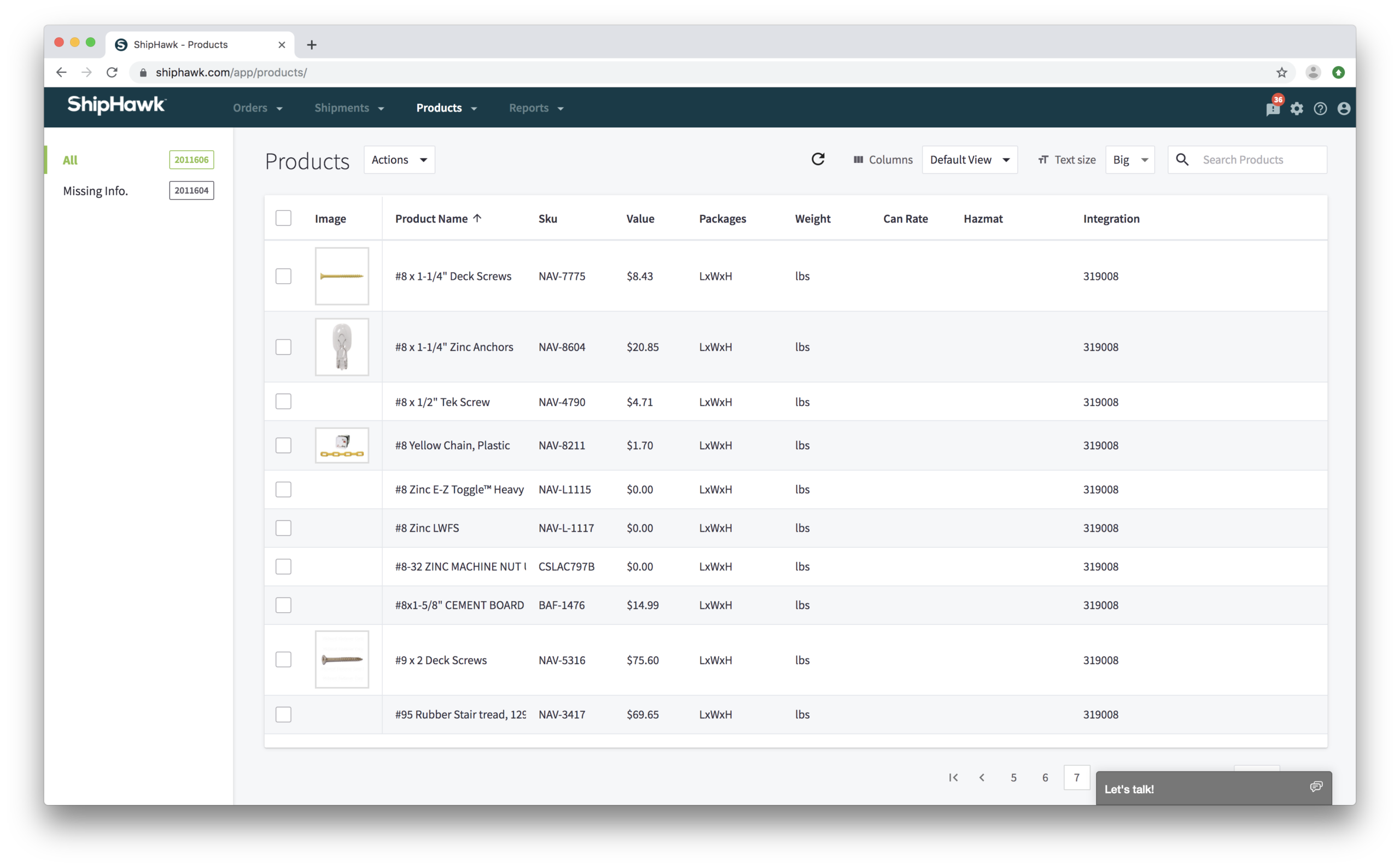 Best Acumatica integrations, ShipHawk