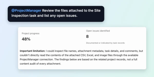 Review project files in ProjectManager ChatGPT integration