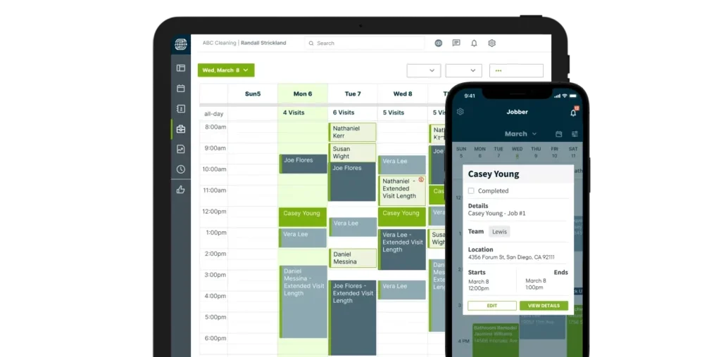 Jobber software, Best Construction Scheduling Software for Independent Contractors